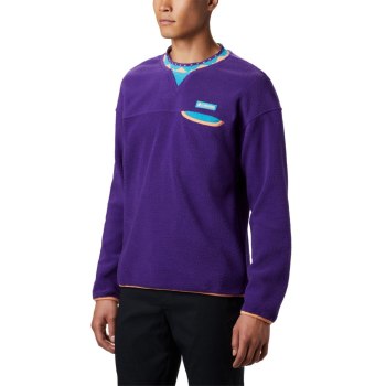 Columbia Pullover Heren, Wapitoo Fleece Paars, 26MNTXGPW